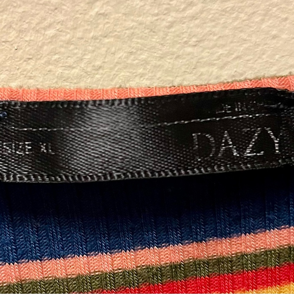 Striped Multicolor Tank Top - Picture 2 of 2